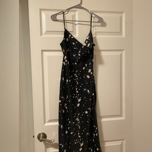 Black & White Slip Dress